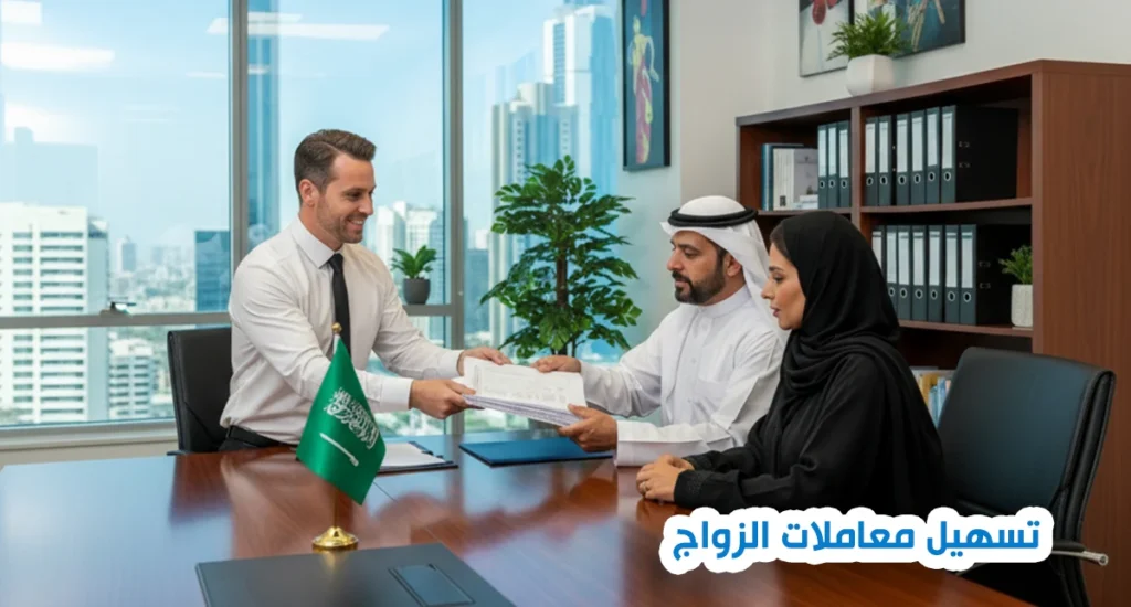 تسهيل معاملات الزواج بالمملكة